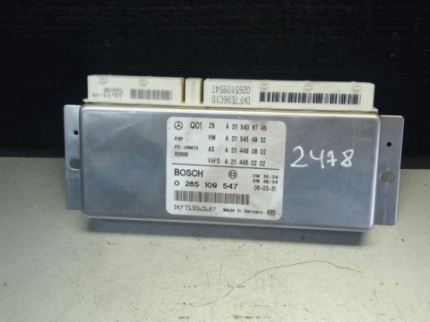 0265109547 A2115406745 A2115454932 ECU for MB 